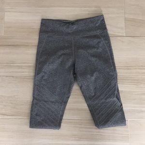 Vie Active Grey Moto Leggings